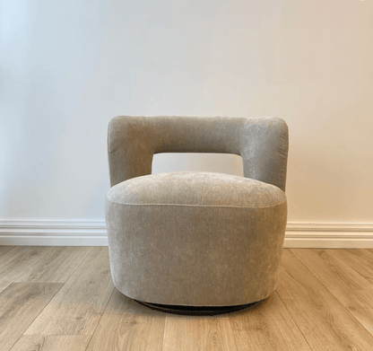 Bayberry Swivel Chair - Clay
