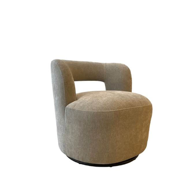 Bayberry Swivel Chair - Clay