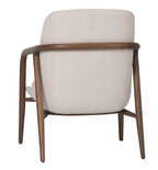 Bella Occasional Chair - Cream/Walnut