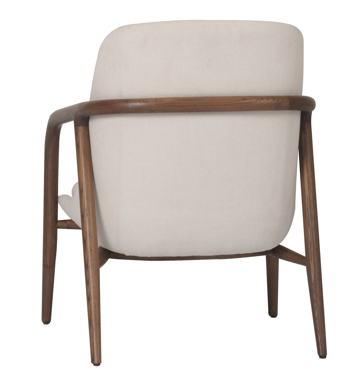 Bella Occasional Chair - Cream/Walnut