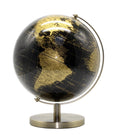 Black World Globe - 28cm