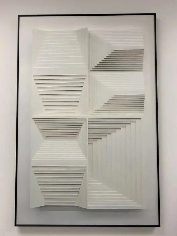 Blanc 3D Wall Art