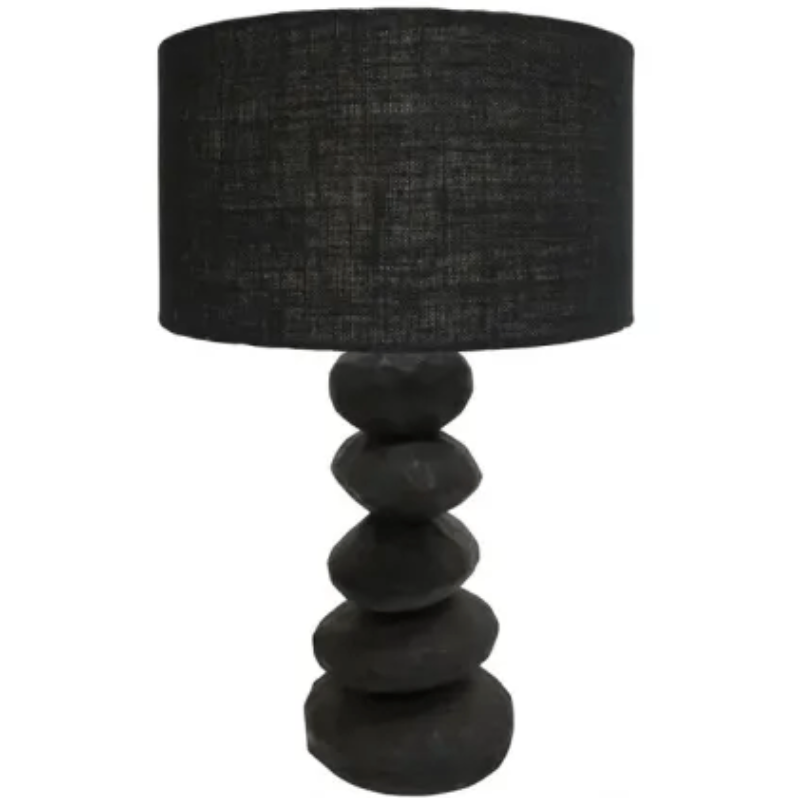 Boulder Wooden Table lamp