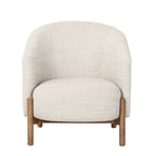 Bowie Rounded Fabric Tub Armchair