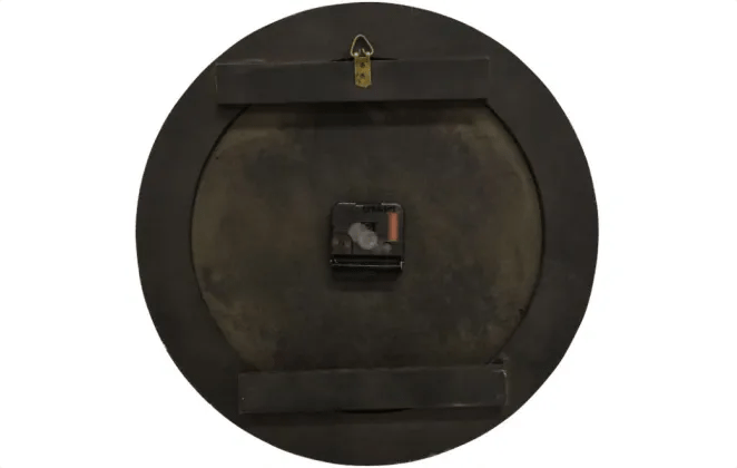 Bubble Wall Clock - Textured Terracotta
