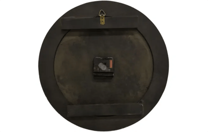 Bubble Wall Clock - Textured Terracotta