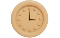 Bubble Wall Clock - Textured Terracotta