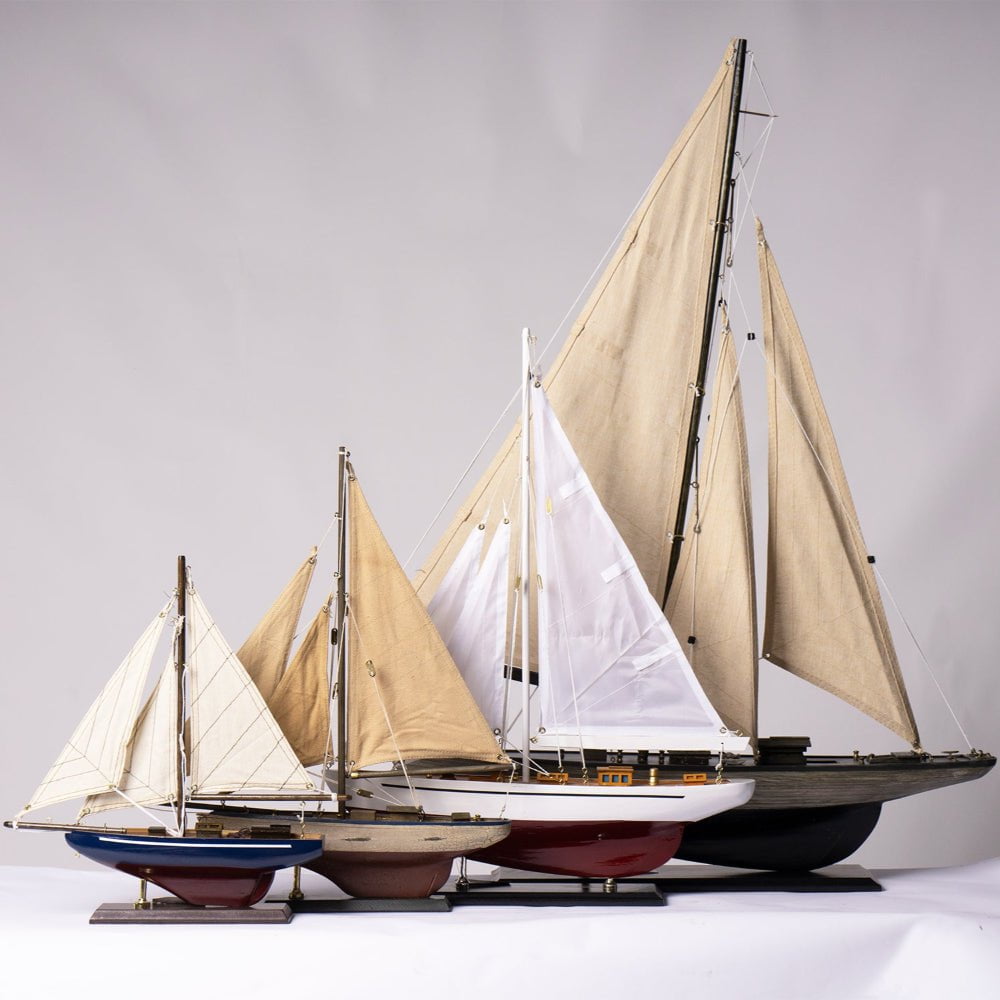 Liberty Wooden Yacht Model