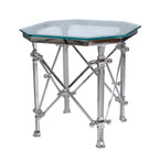 Campaign Table Square — Nickel at Online8 Furniture Auckland NZ