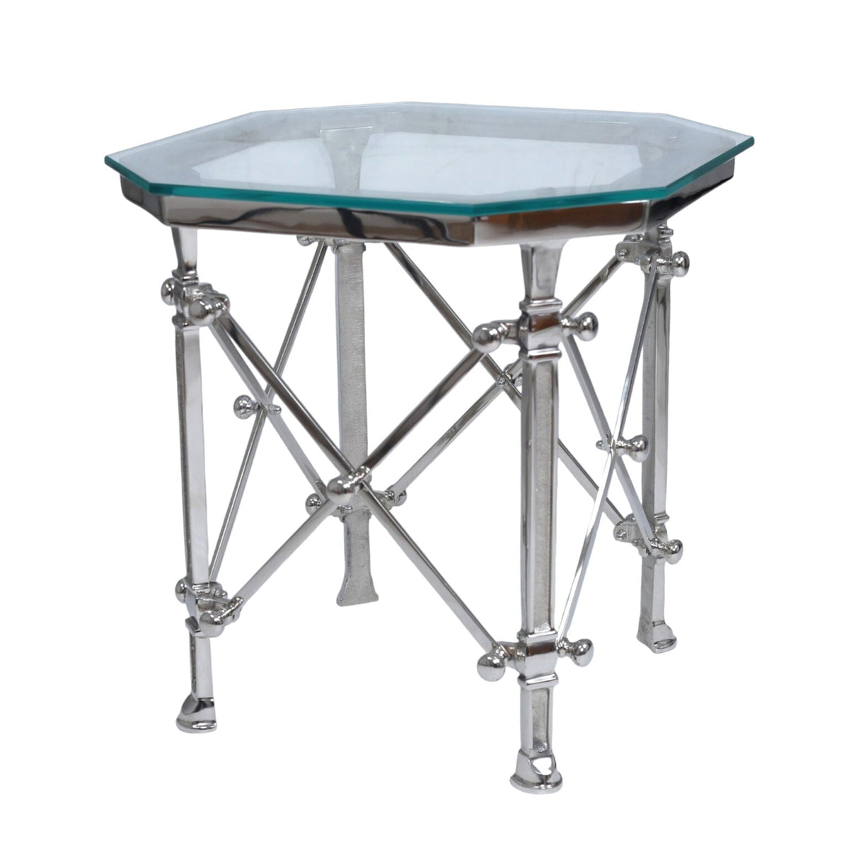 Campaign Table Square — Nickel at Online8 Furniture Auckland NZ