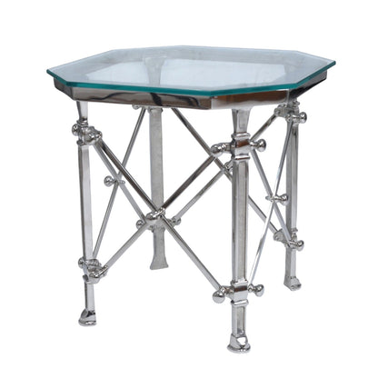 Campaign Table Square — Nickel at Online8 Furniture Auckland NZ