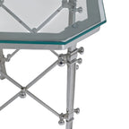 Campaign Table Square — Nickel at Online8 Furniture Auckland NZ