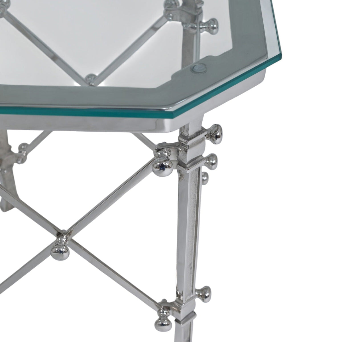 Campaign Table Square — Nickel at Online8 Furniture Auckland NZ