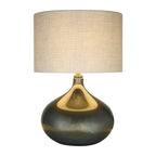 Cancun Table Lamp - Cement Colour