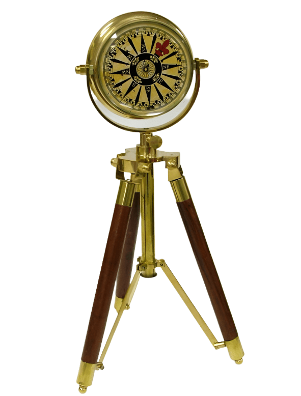 Captain's Clock on Tripod