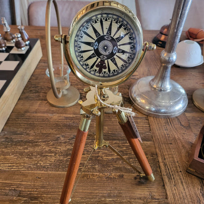 Captain's Clock on Tripod