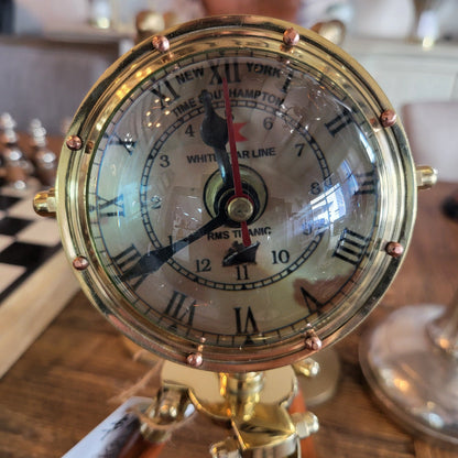 Captain's Clock on Tripod
