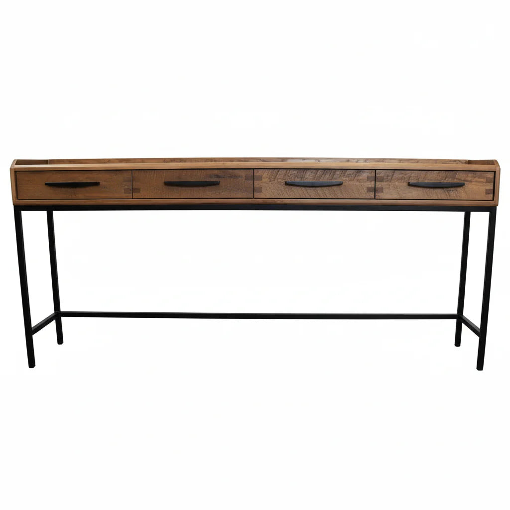 Carlton 4 Drawer Console Table - 1800mm