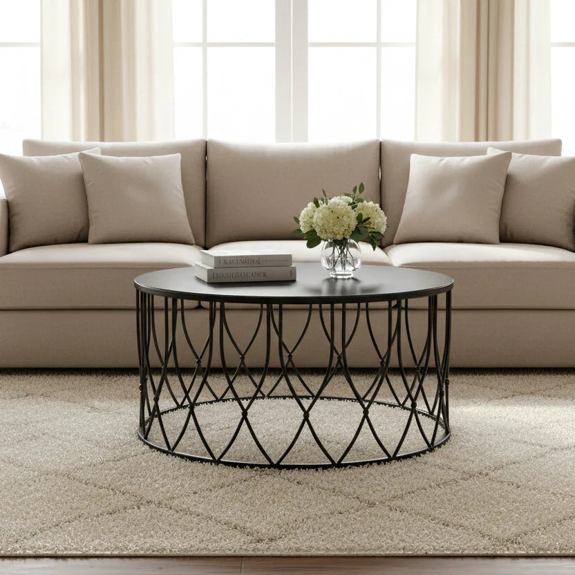 Chang Metal Round Coffee Table