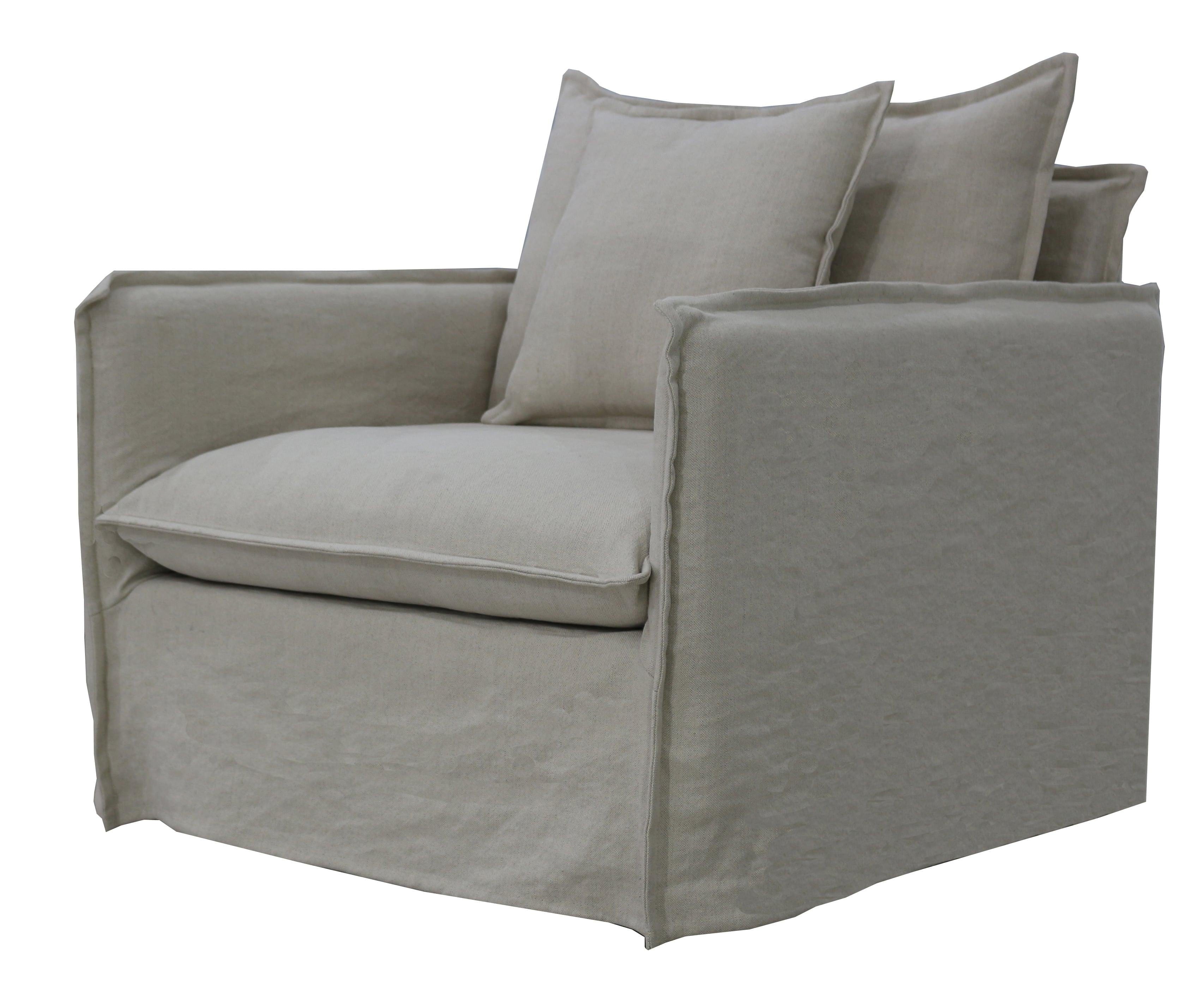 Chantilly Armchair Salt & Pepper at Online8 Furniture Auckland NZ