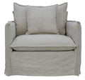 Chantilly Armchair Salt & Pepper at Online8 Furniture Auckland NZ