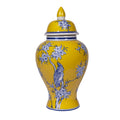 Chelsea Bird & Flower Ginger Jar - Large