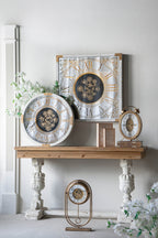 Chester Table Clock with Gears