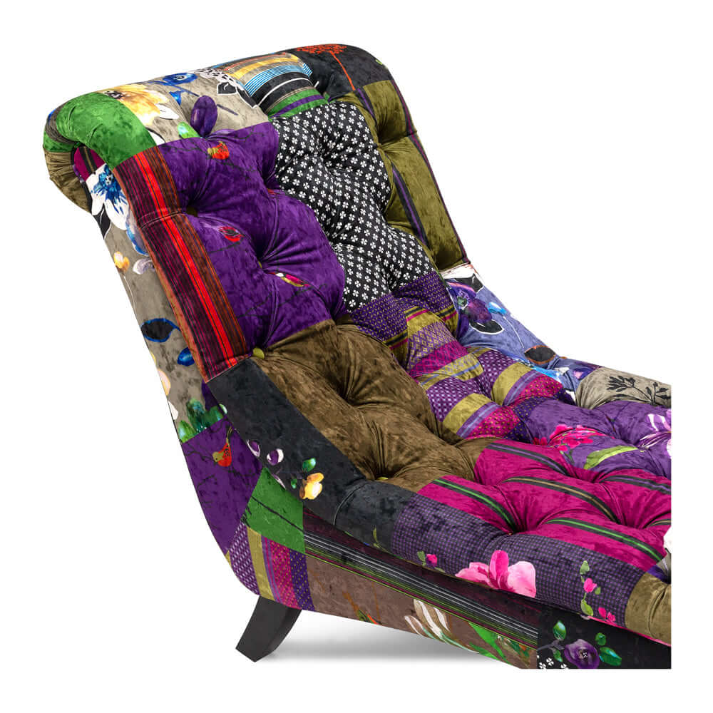 Chesterfield Patchwork Chaise | Day Bed