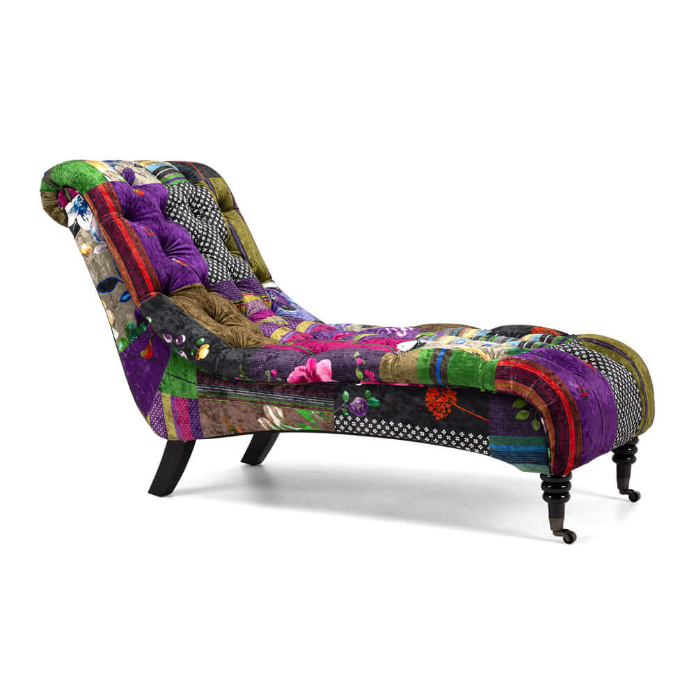 Chesterfield Patchwork Chaise | Day Bed