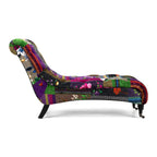 Chesterfield Patchwork Chaise | Day Bed