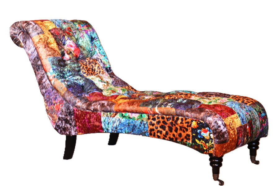 Chesterfield Patchwork Chaise | Day Bed