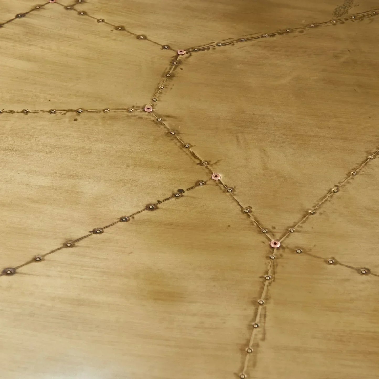 Copper Side Table Set/2