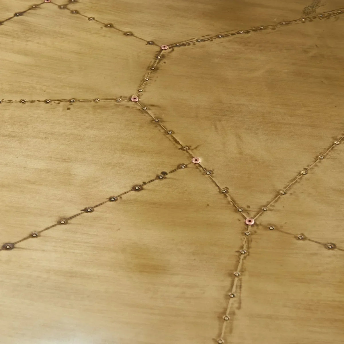 Copper Side Table Set/2