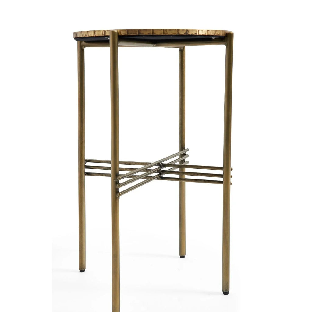 Copper Side Table Set/2