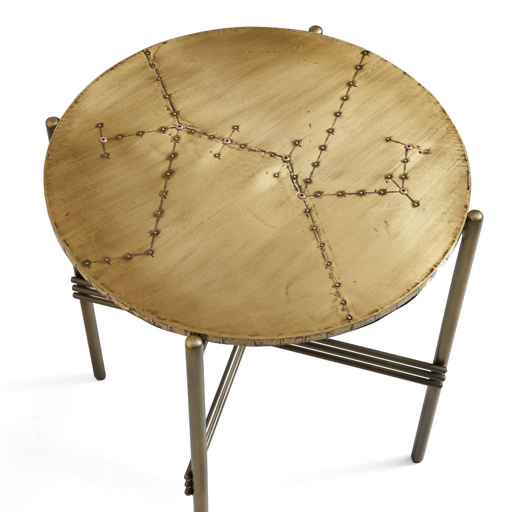Copper Side Table Set/2