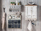 Country Memo Chalk Board with Clock