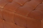 Cube Leather Ottoman