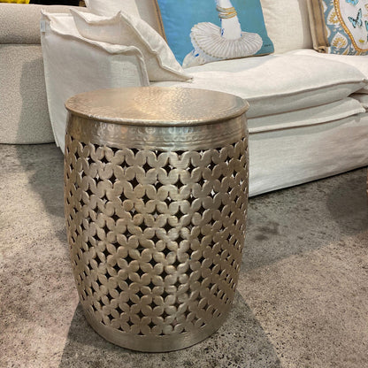 Aluminium Cutwork Side Table