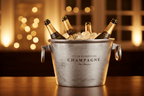 Cuvee De Prestige Champagne Bucket with Ring Handles