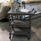 Cyrus Bar Cart - Charcoal