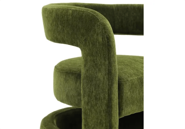 Delilah Occasional Chair - Deep Olive at online8 furniture store Auckland