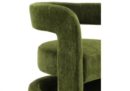Delilah Occasional Chair - Deep Olive at online8 furniture store Auckland