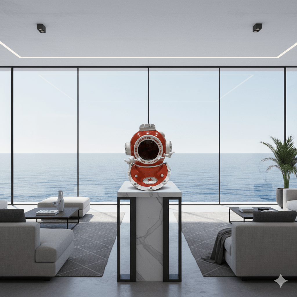 Diving Helmet US Navy – Mobil Pegasus Ltd Edition