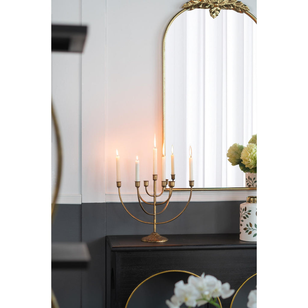 Donalt 9 Arm Candelabra - Gold