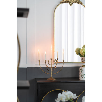 Donalt 9 Arm Candelabra - Gold