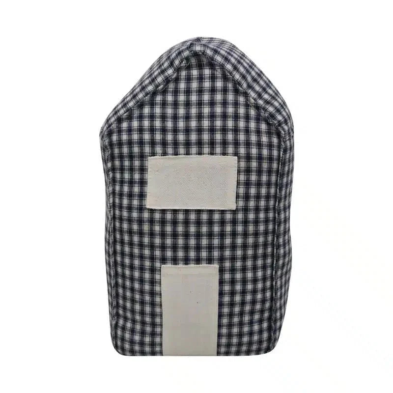 Doorstop House Tartan - Blue/ White