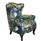 Dorset Wingback Armchair - Forest Green