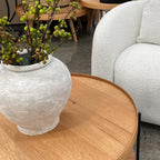 Dylan Metal Vessel - White