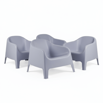 Eden Outdoor Tub Chair - Grey