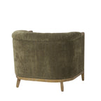 Ellsworth Tufted Armchair - Olive at online8 furniture store Auckland